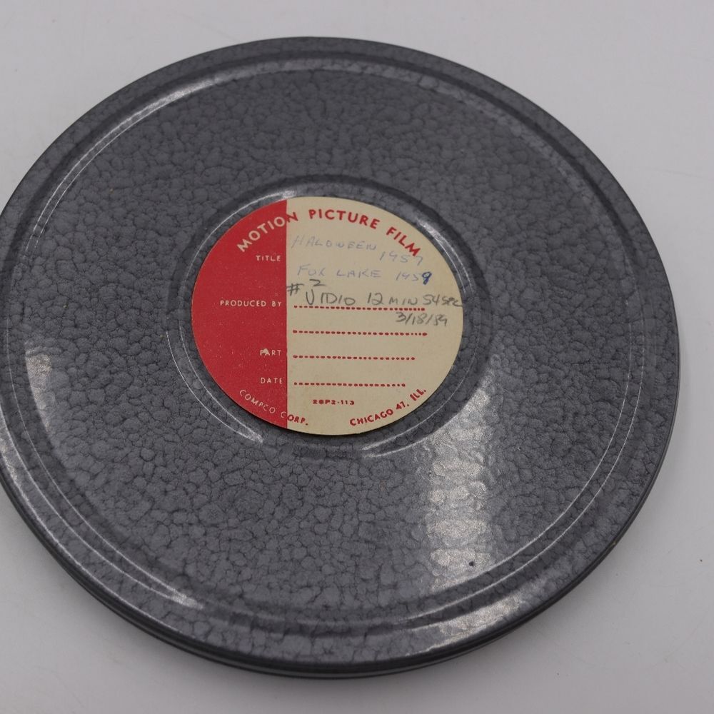 Vintage Reel to Reel 8MM Film Reel Halloween 1957 -59 and 1989
